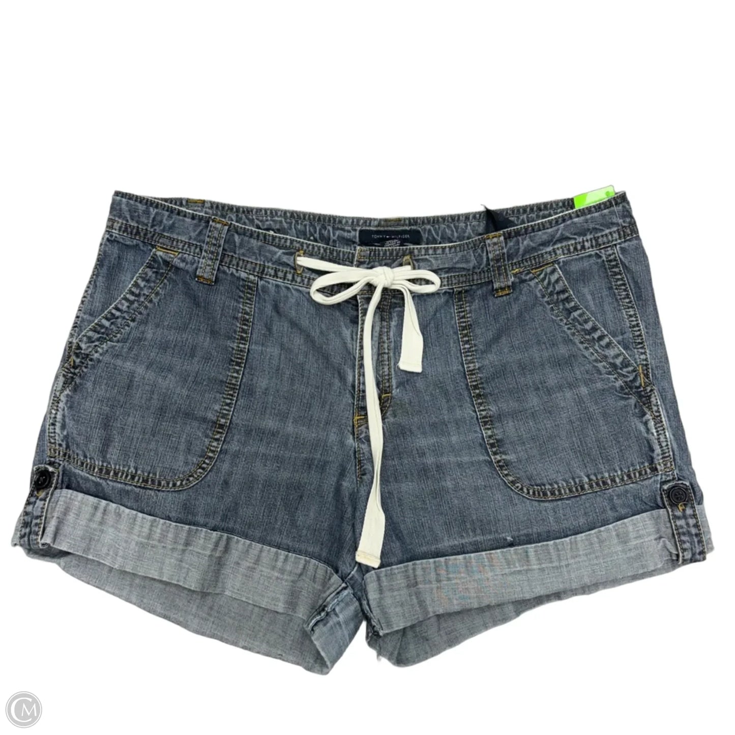 Shorts By Tommy Hilfiger In Blue Denim, Size: 12