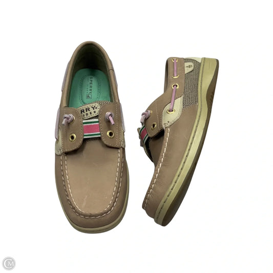Shoes Flats By Sperry In Tan, Size: 7.5