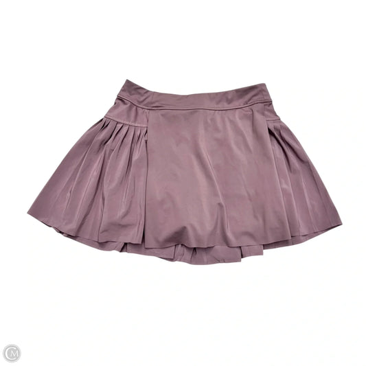 Athletic Skort By Athleta In Mauve, Size: S