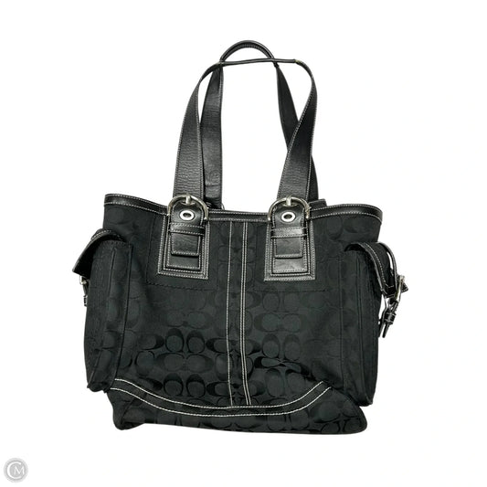 Tote Designer By Coach, Size: Medium