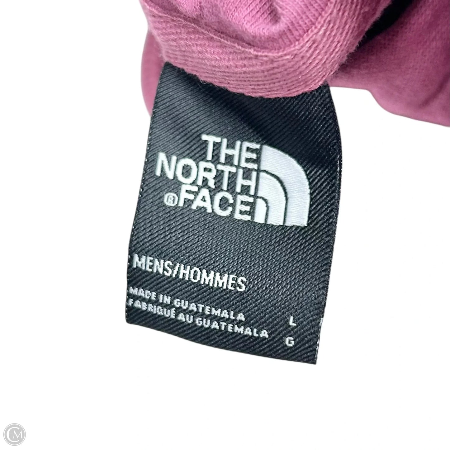 Athletic Sweatshirt Hoodie By The North Face In Purple, Size: L