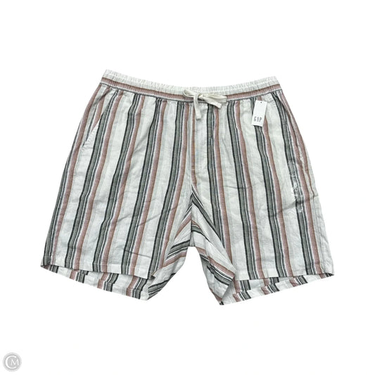 Shorts By Gap In Striped Pattern, Size: L