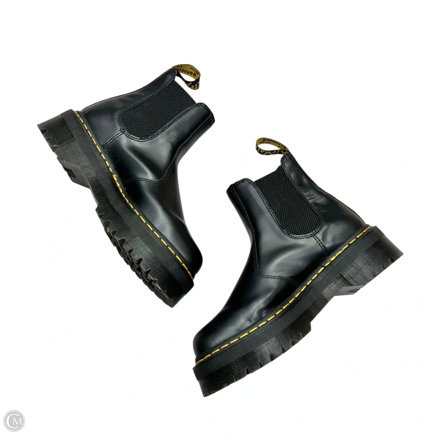 Boots Ankle Heels By Dr Martens In Black, Size: 9