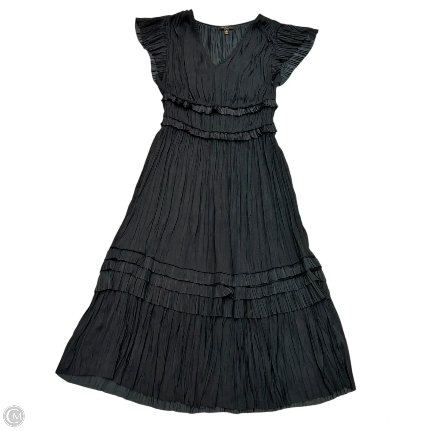 Dress Casual Midi By Current Air In Black, Size: Xs
