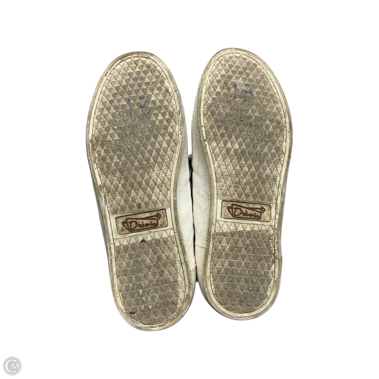 Shoes Sneakers By Drivein In Tan, Size: 7