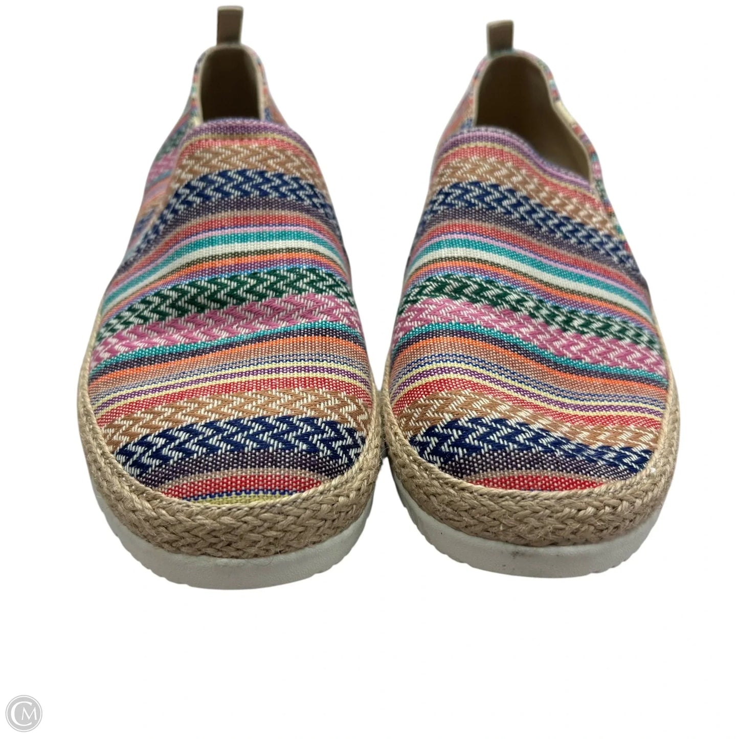 Shoes Sneakers By Skechers In Rainbow Print, Size: 10