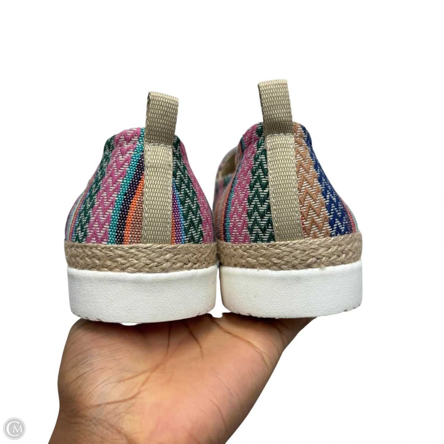 Shoes Sneakers By Skechers In Rainbow Print, Size: 10