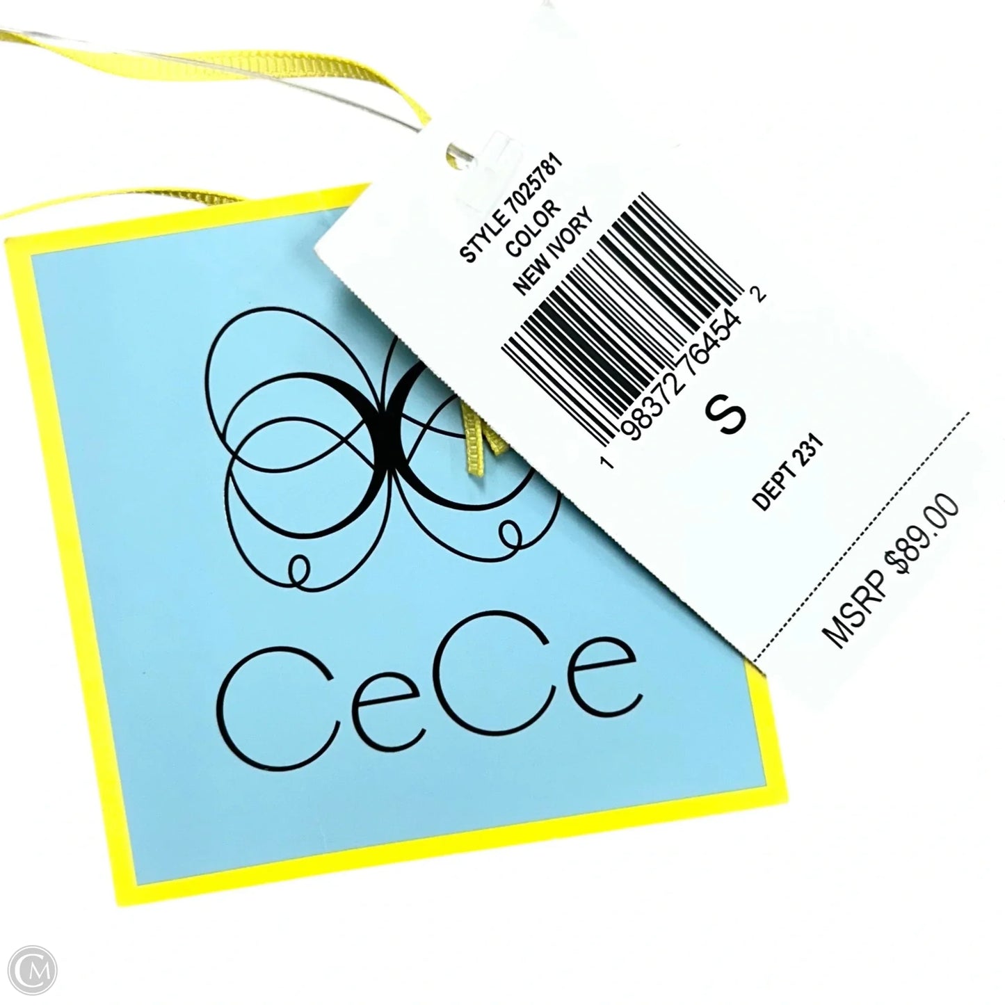 Dress Casual Short By Cece In Pink & White, Size: S
