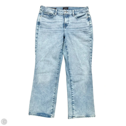 Jeans Straight By Not Your Daughters Jeans In Blue Denim, Size: 10