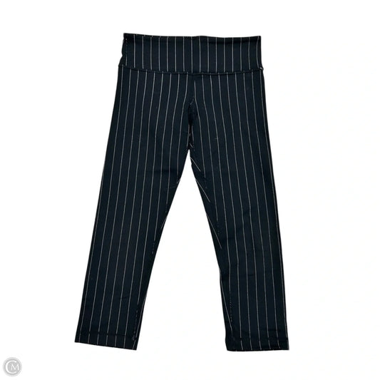 Athletic Leggings Capris By Lululemon In Black & White, Size: S