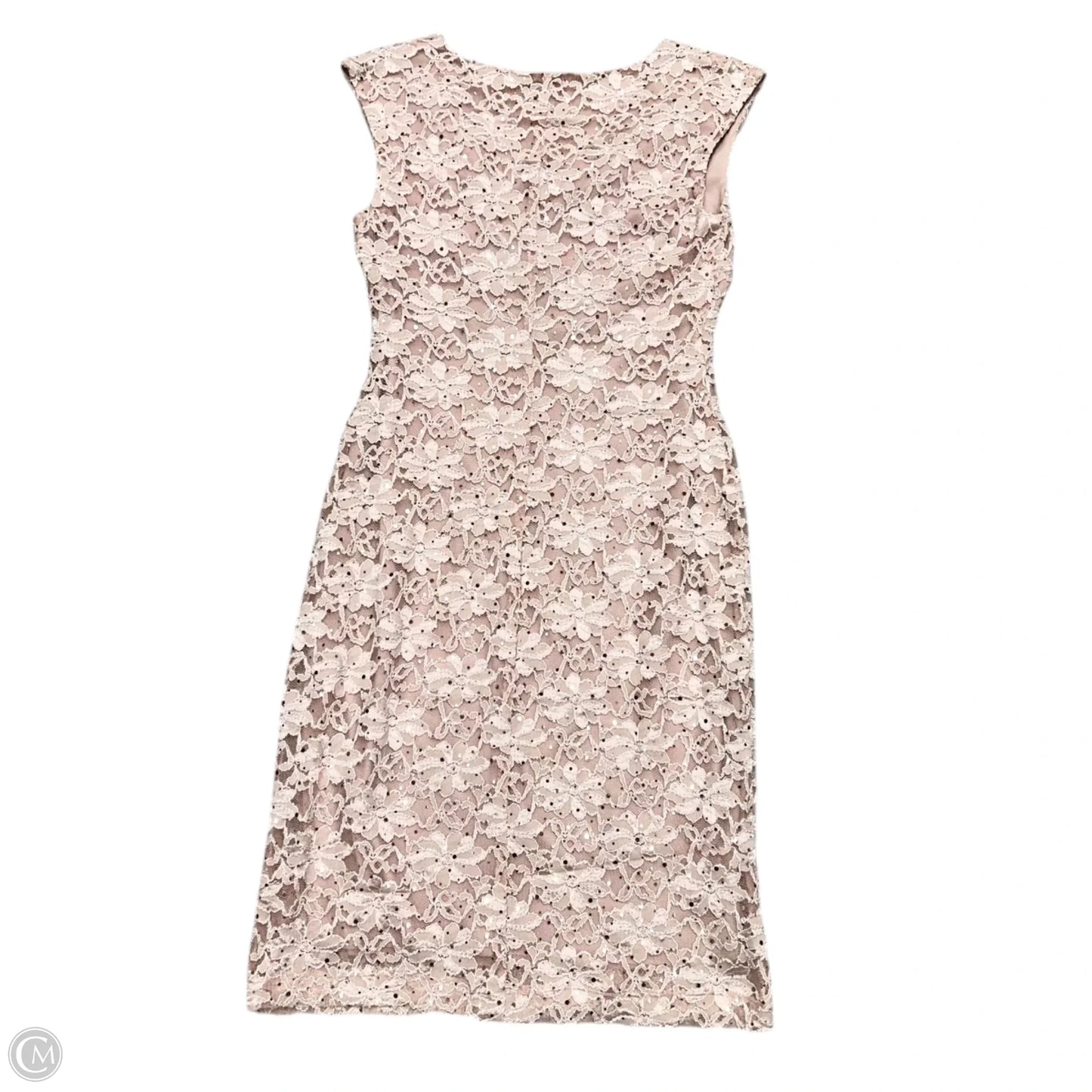 Dress Party Midi By Connected Apparel In Pink, Size: M