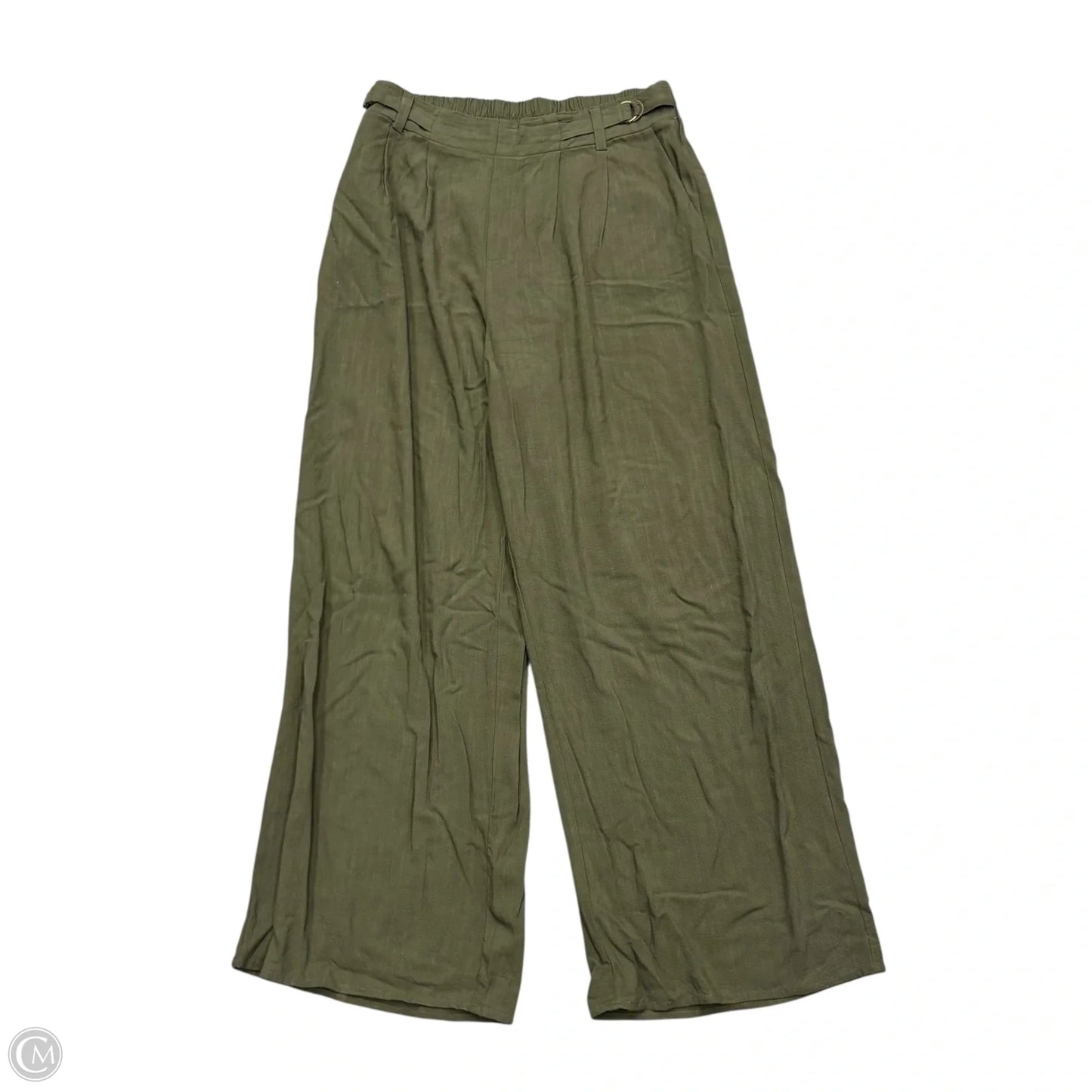 Pants Wide Leg By Sienna Sky In Green, Size: L