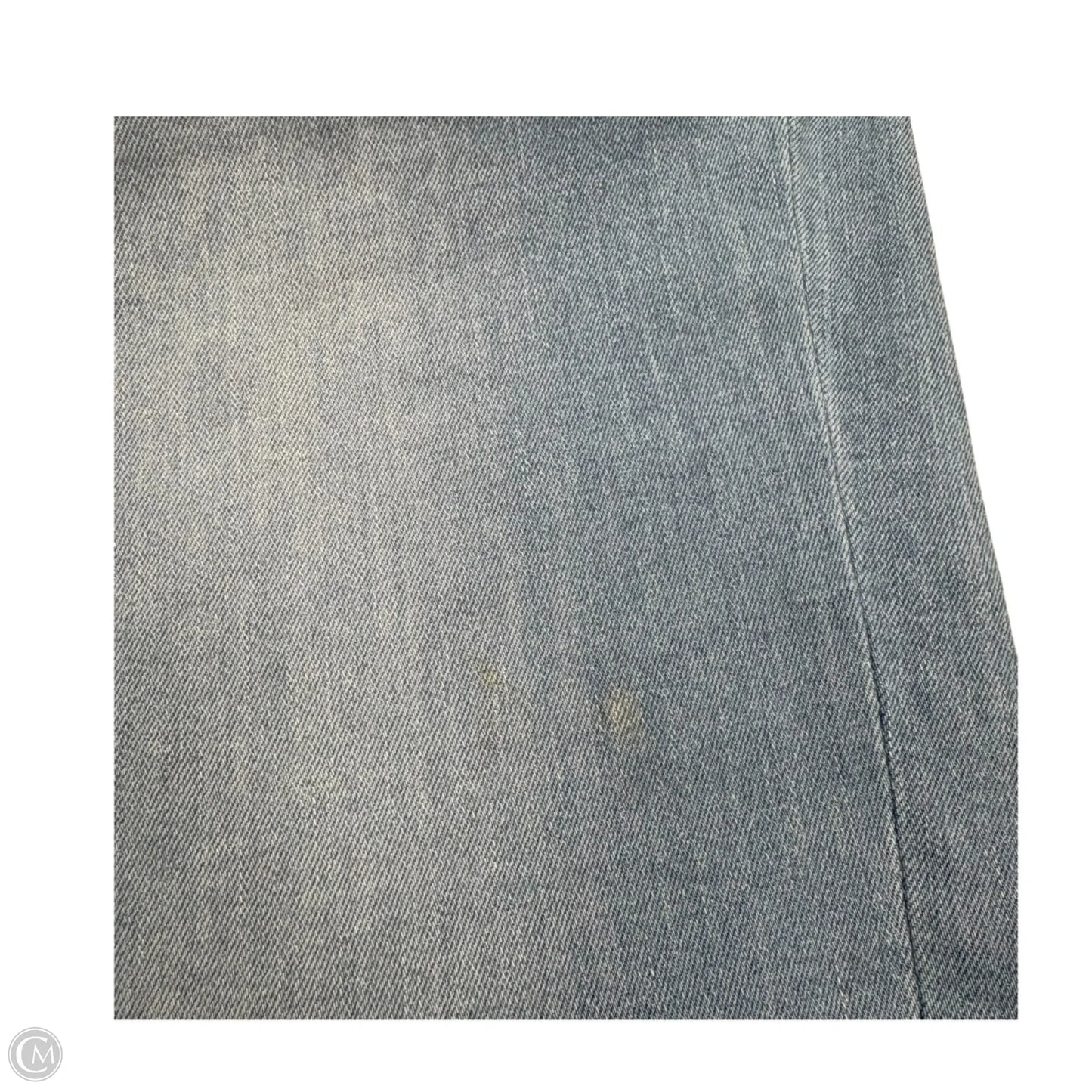 Jeans Cropped By Loft In Blue Denim, Size: 14