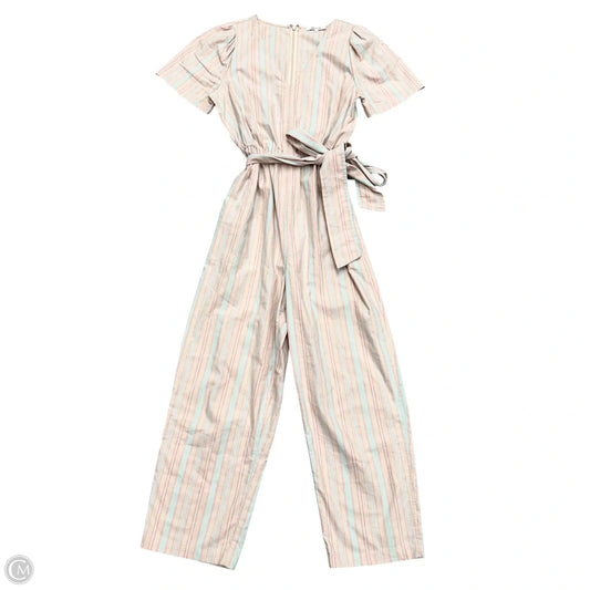 Jumpsuit By Madewell In Blue & Pink, Size: M
