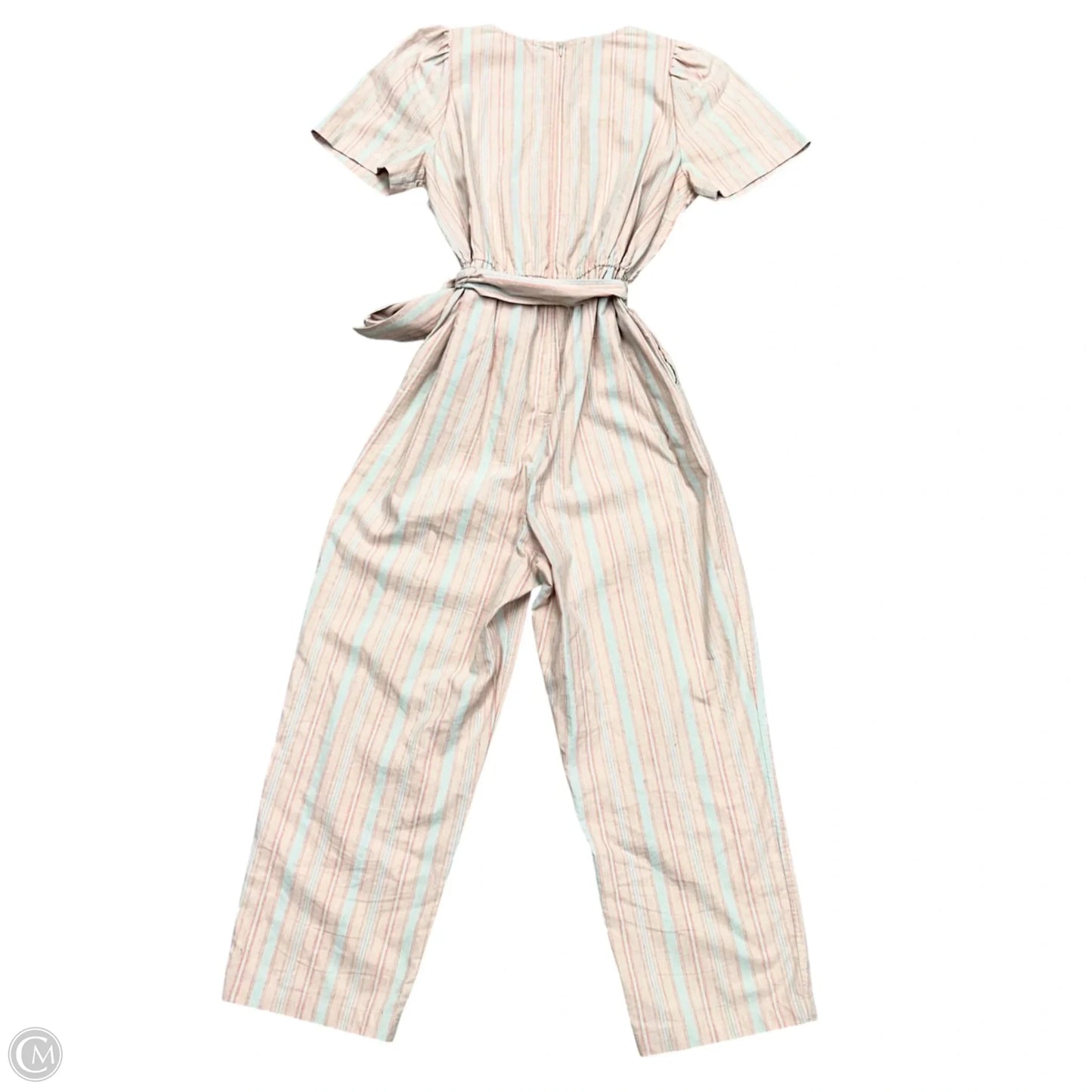 Jumpsuit By Madewell In Blue & Pink, Size: M