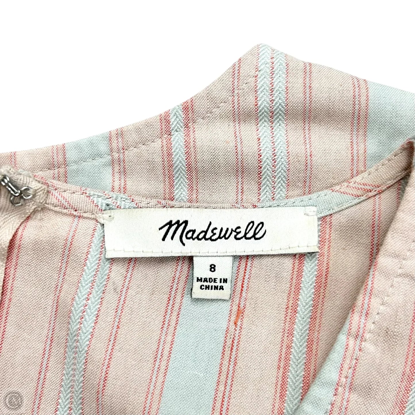 Jumpsuit By Madewell In Blue & Pink, Size: M