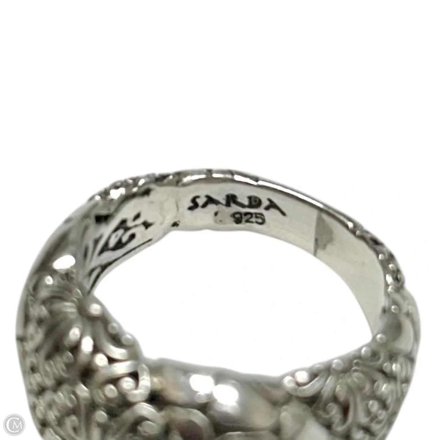 Ring Sterling Silver By Sarda, Size: 7