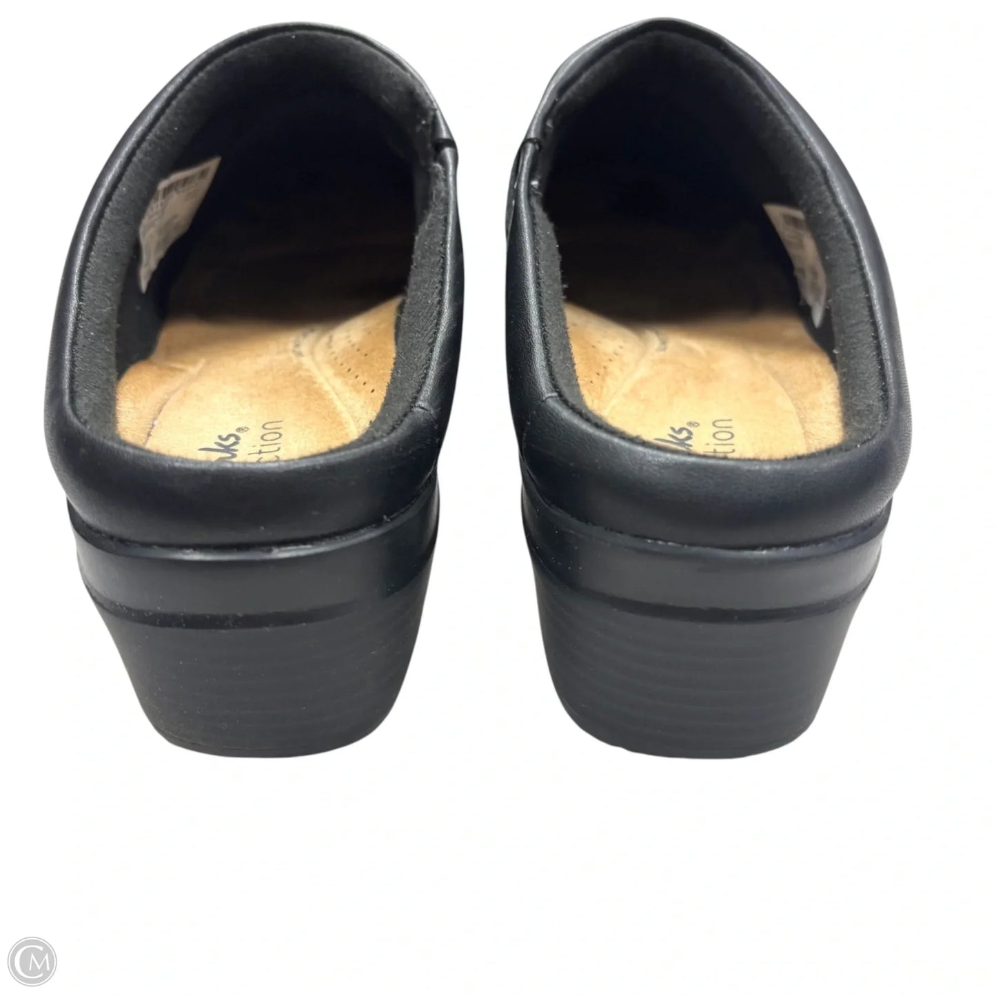 Shoes Flats By Clarks In Black, Size: 9