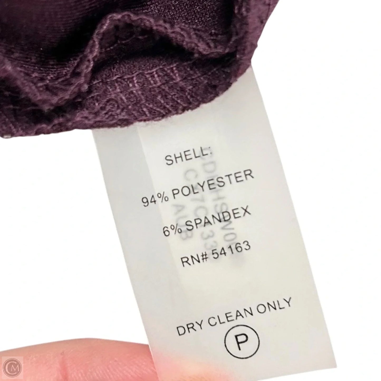 Dress Party Midi By Calvin Klein In Purple, Size: Xl