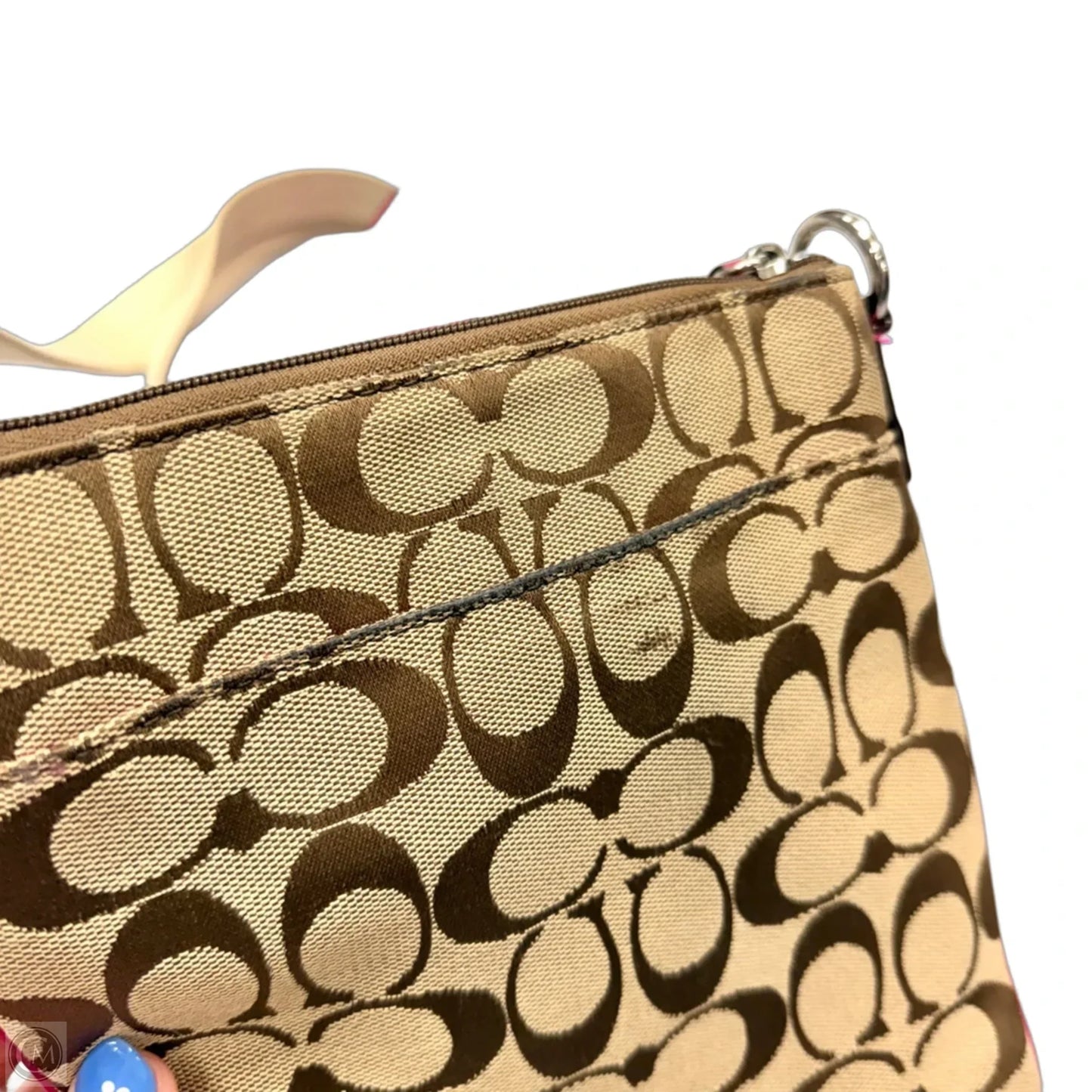 Crossbody Designer By Coach, Size: Small