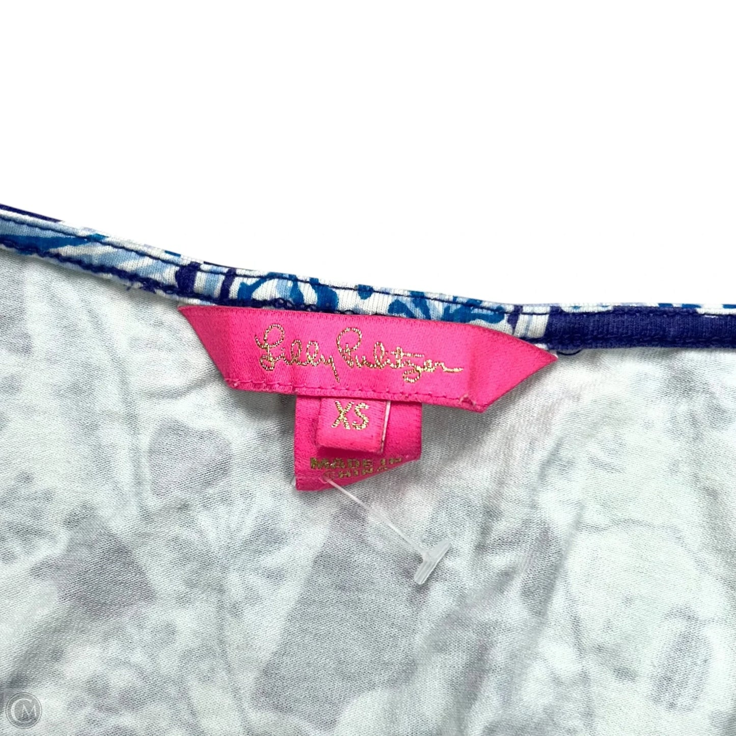 Jumpsuit Designer By Lilly Pulitzer In Blue & White, Size: Xs