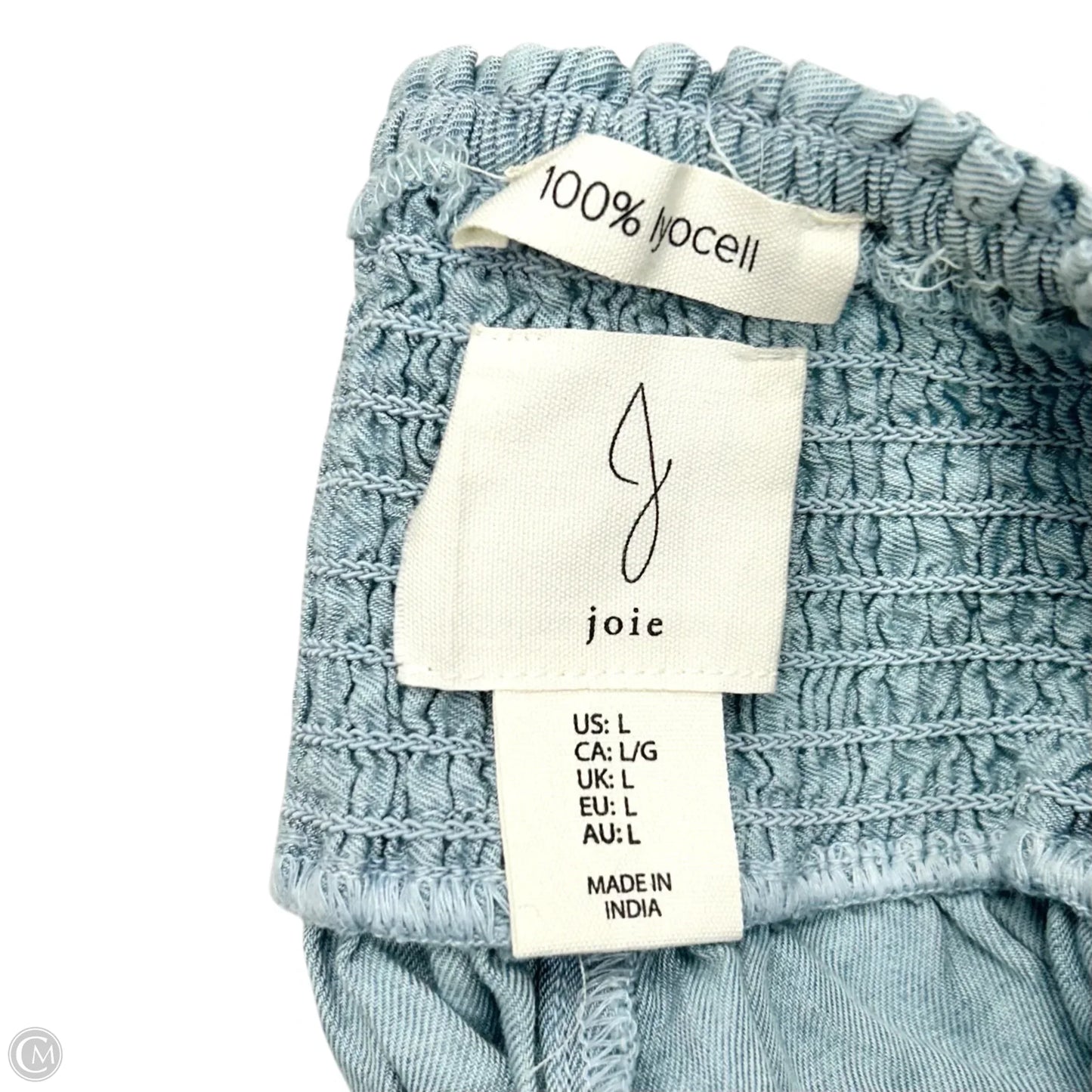 Pants Wide Leg By Joie In Blue, Size: L