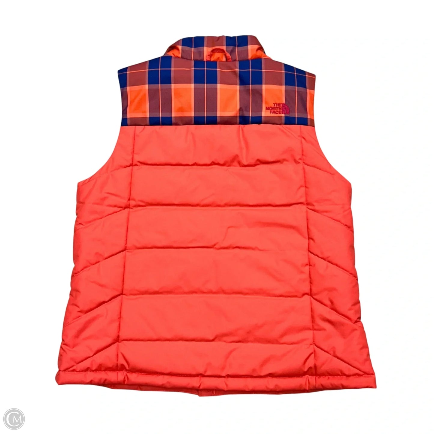 Vest Puffer & Quilted By The North Face In Blue & Red, Size: L
