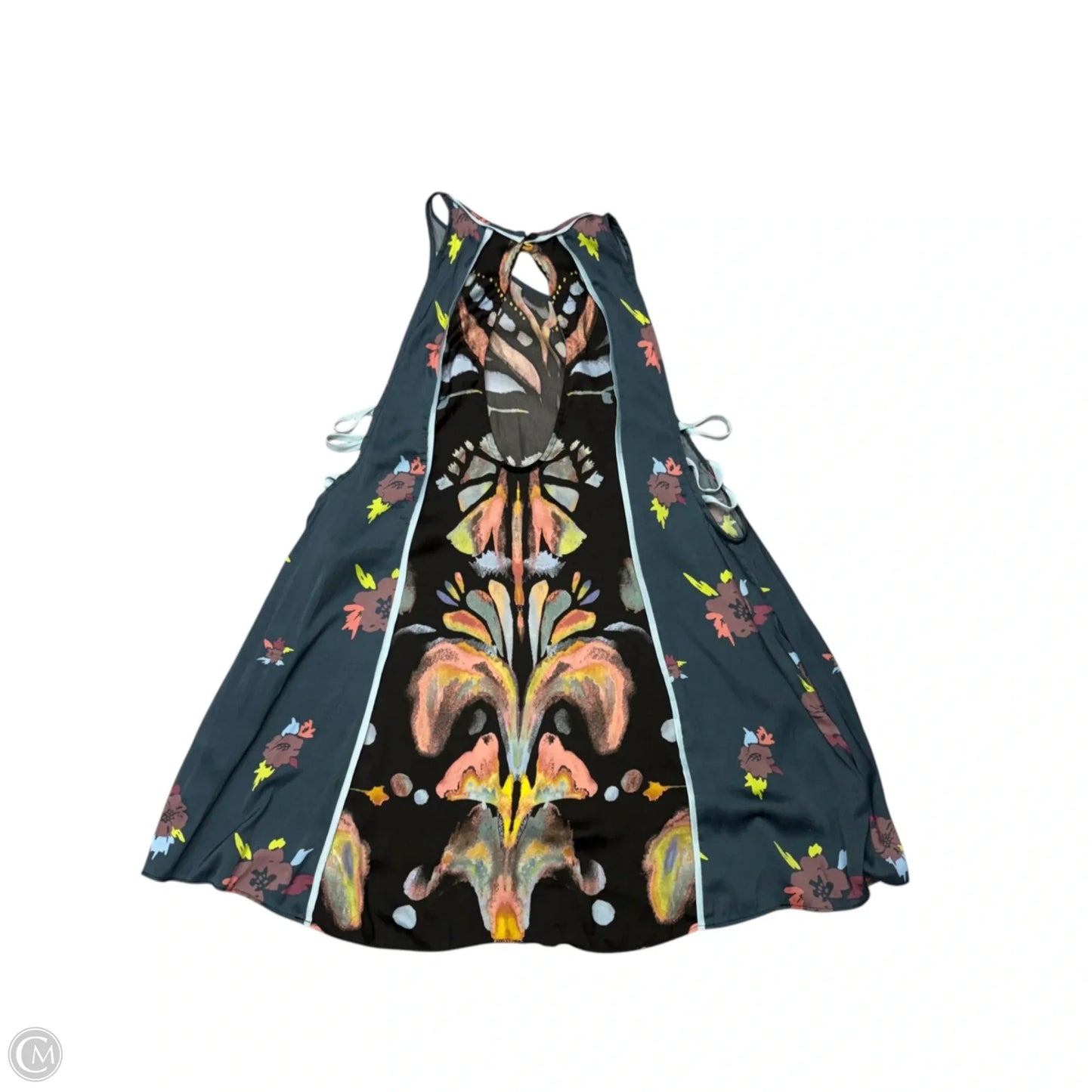 Dress Casual Short By Free People In Black & Blue, Size: S