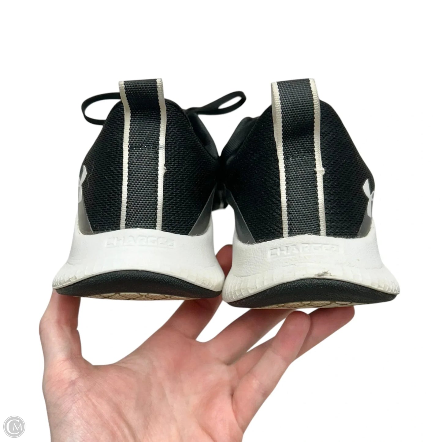 Shoes Athletic By Under Armour In Black & White, Size: 7