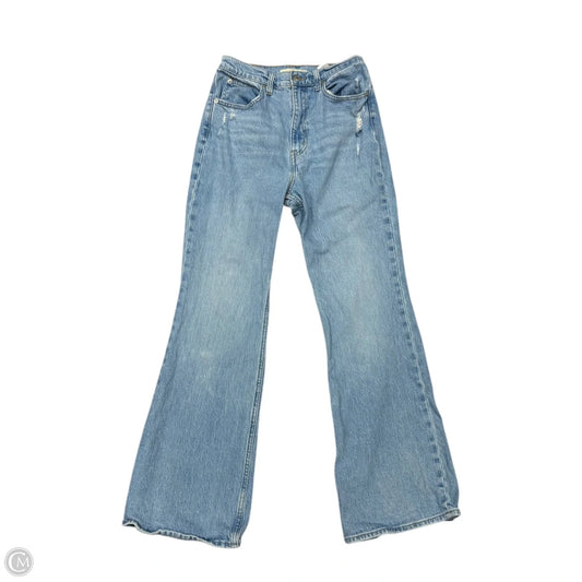Jeans Flared By Levis In Blue Denim, Size: 4