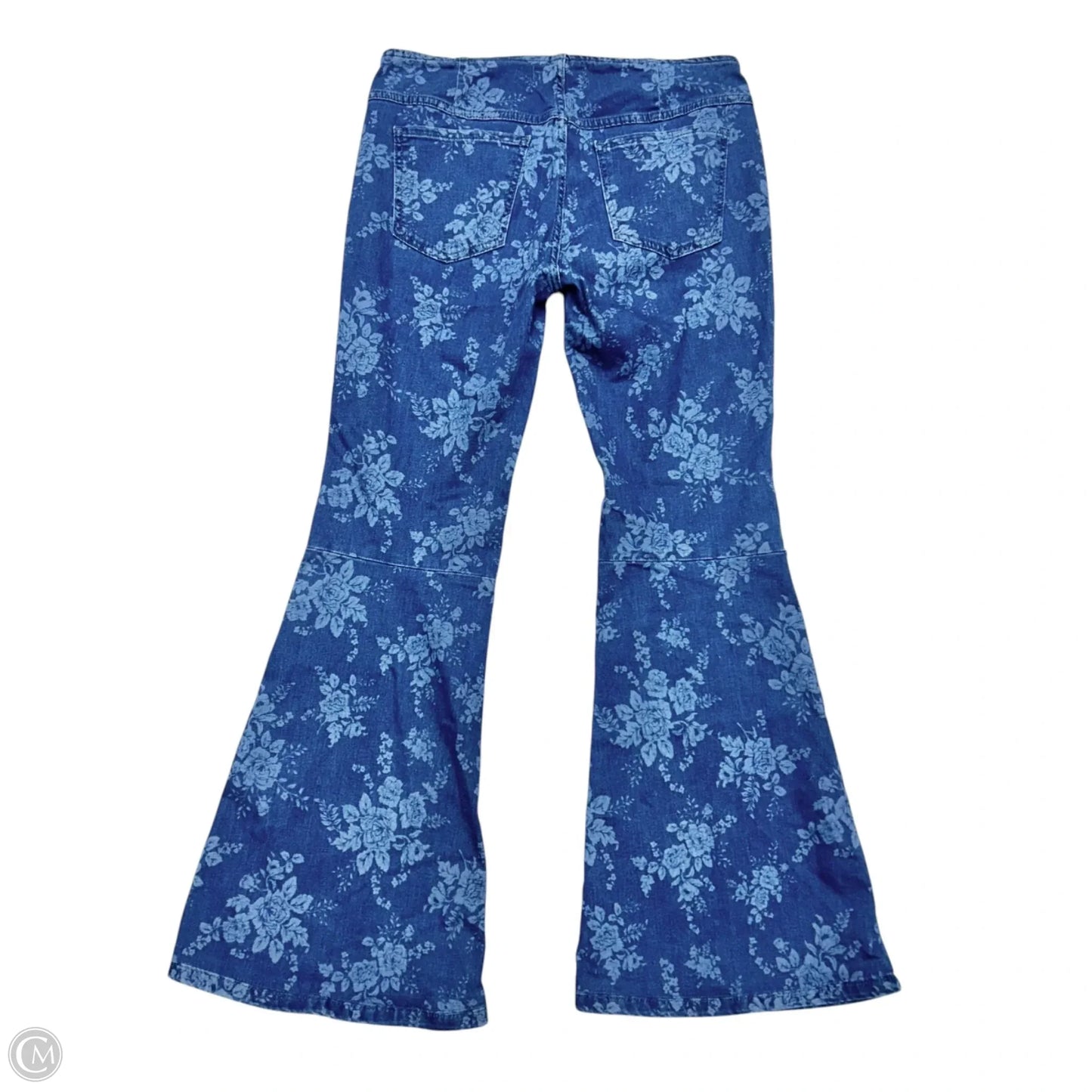 Jeans Flared By We The Free In Blue Denim, Size: 8