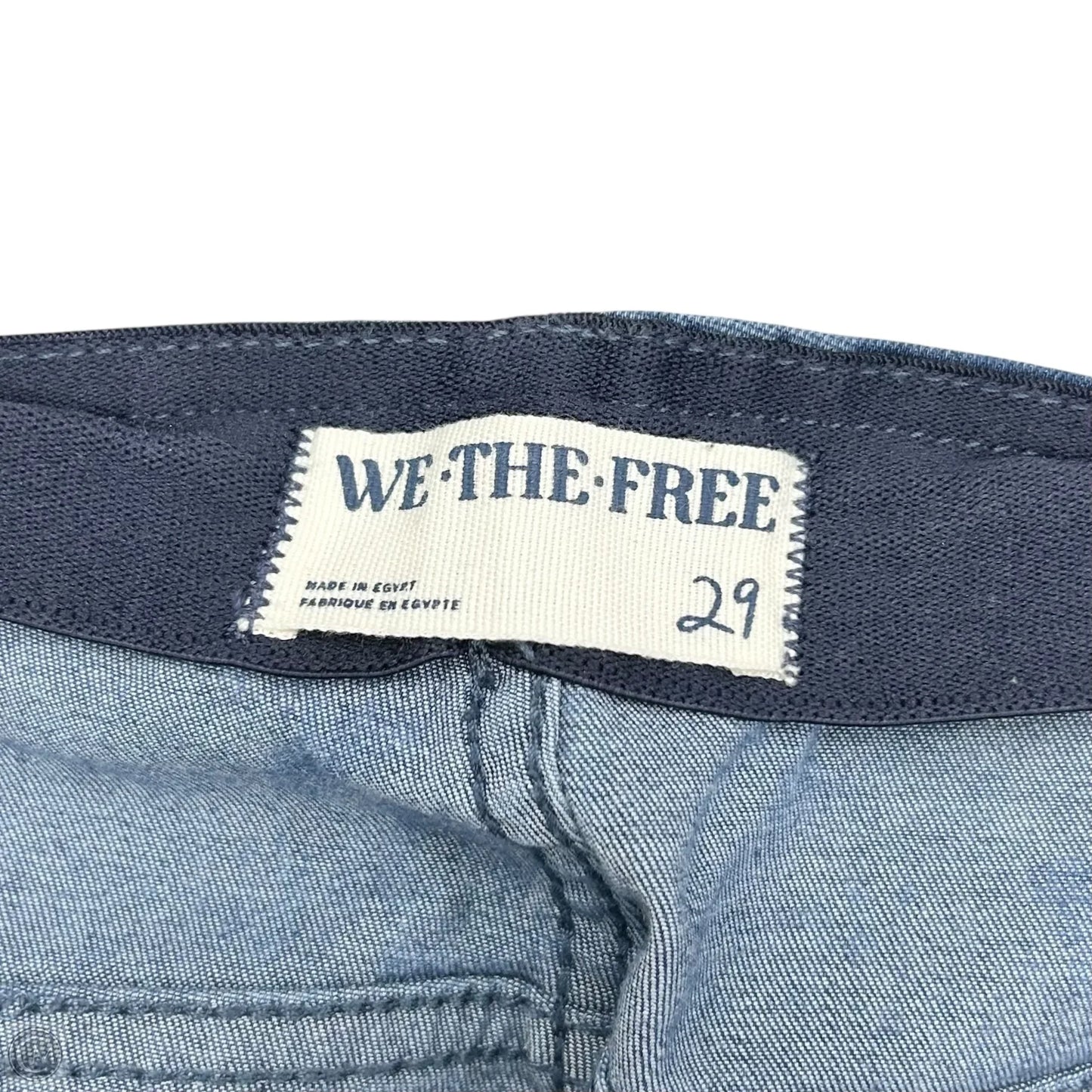 Jeans Flared By We The Free In Blue Denim, Size: 8