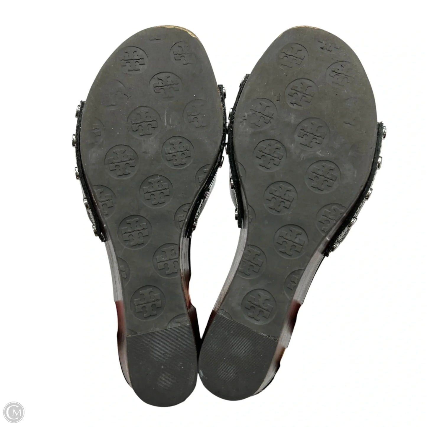 Sandals Designer By Tory Burch In Black, Size: 7.5