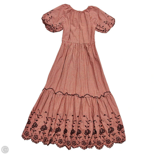 madewell red dress Dress Casual Maxi By Madewell In Red & Yellow, Size: L