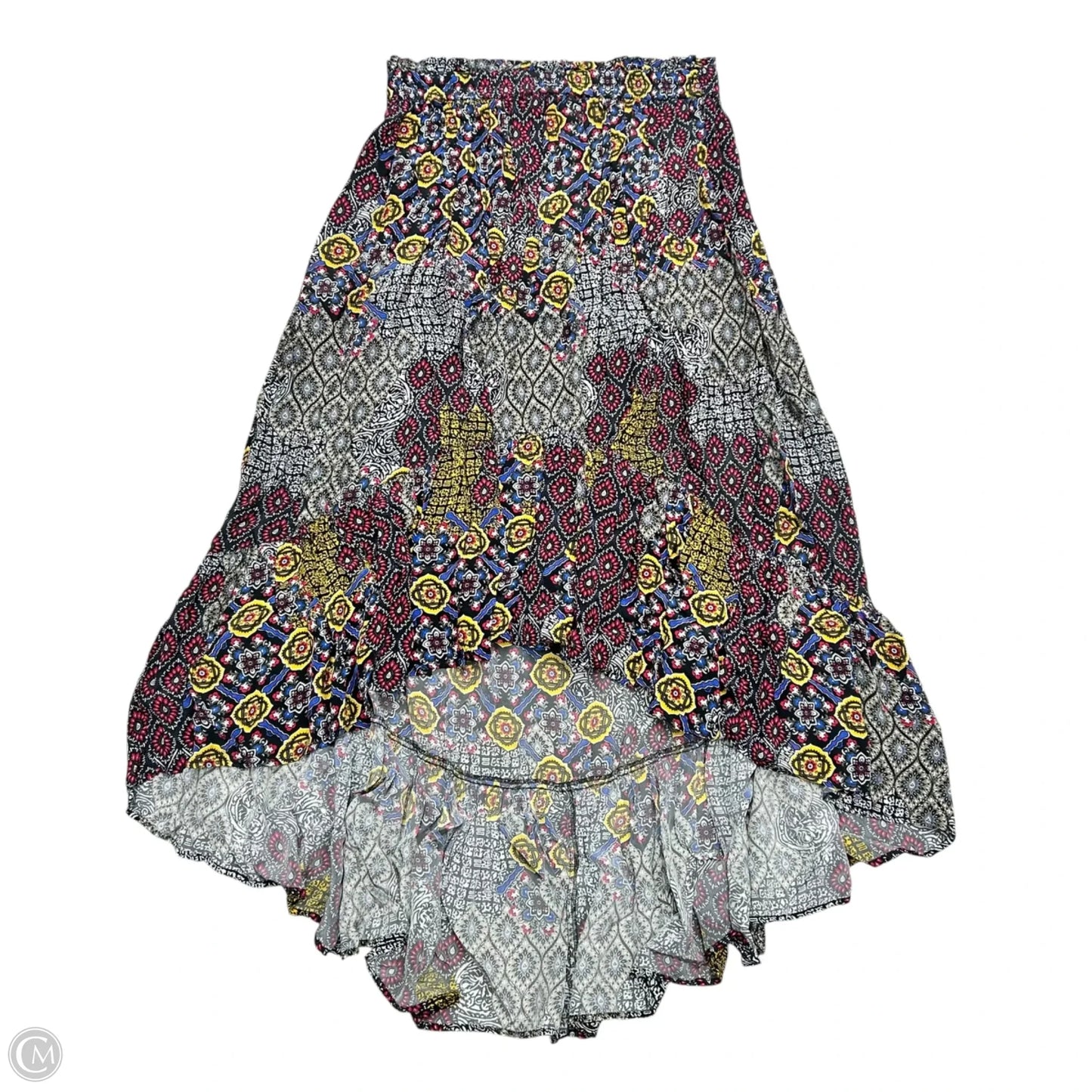 Skirt Maxi By Dhruv Kapoor In Floral Print, Size: L