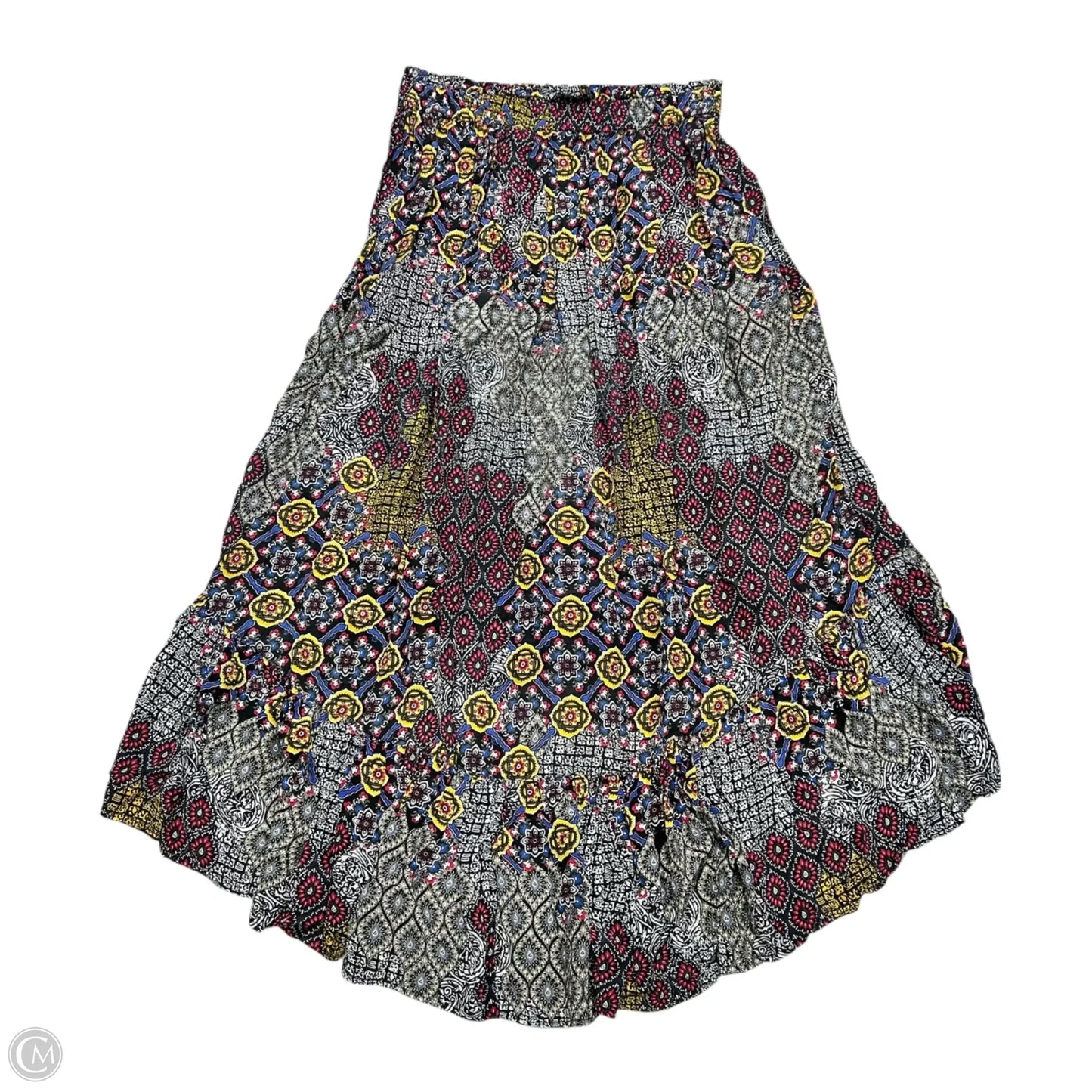 Skirt Maxi By Dhruv Kapoor In Floral Print, Size: L