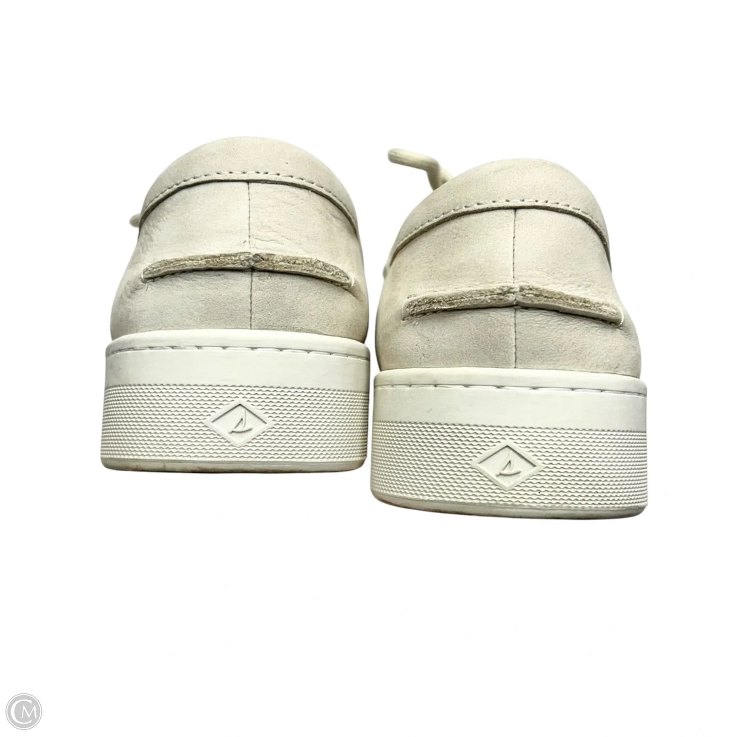 Shoes Sneakers By Sperry In Cream, Size: 8.5