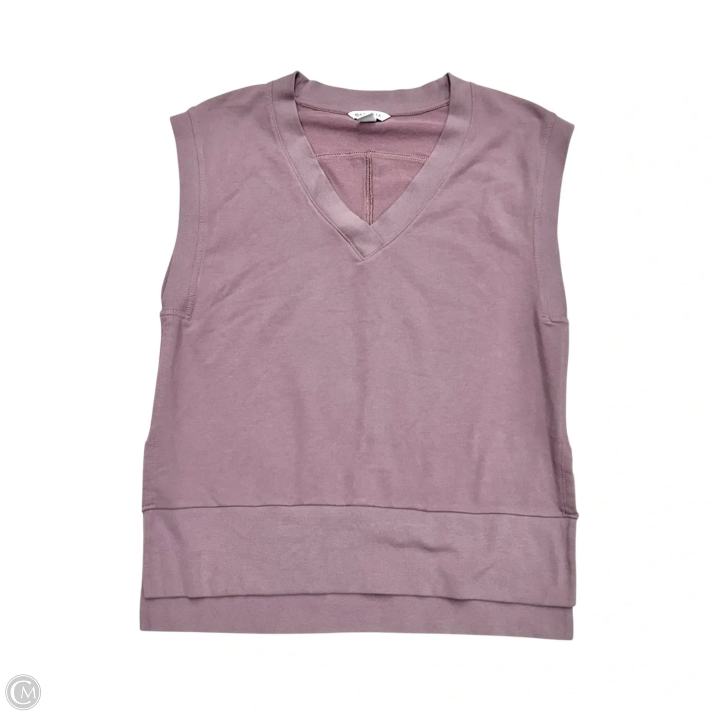 Athletic Sweatshirt Crewneck By Athleta In Purple, Size: M