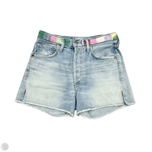Shorts By Citizens Of Humanity In Blue Denim, Size: 0