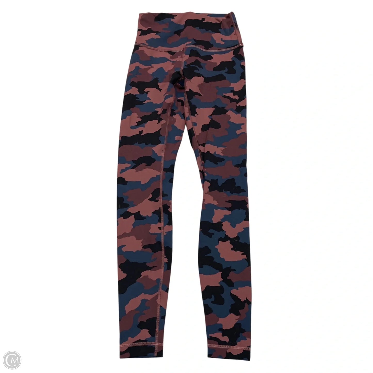 Athletic Leggings By Lululemon In Camouflage Print, Size: S