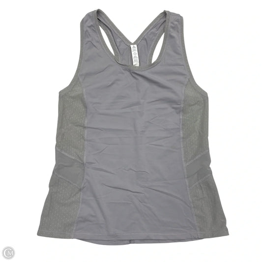 Athletic Tank Top By Lululemon In Grey, Size: S