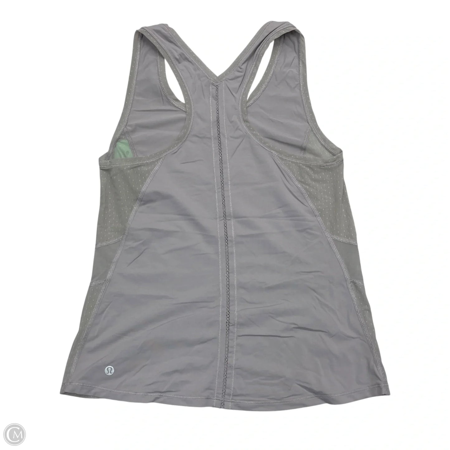Athletic Tank Top By Lululemon In Grey, Size: S