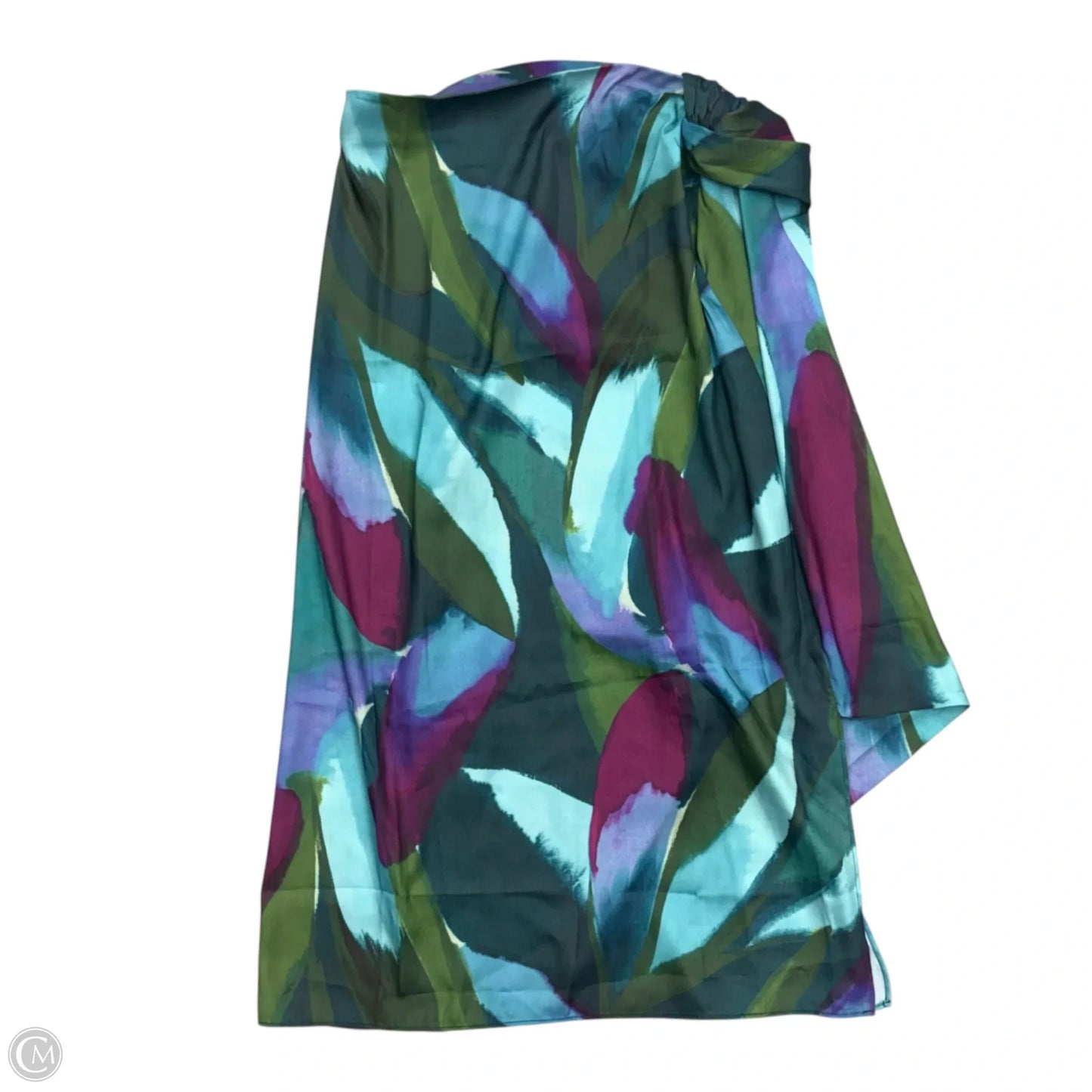 Skirt Midi By Banana Republic In Blue & Purple, Size: 2