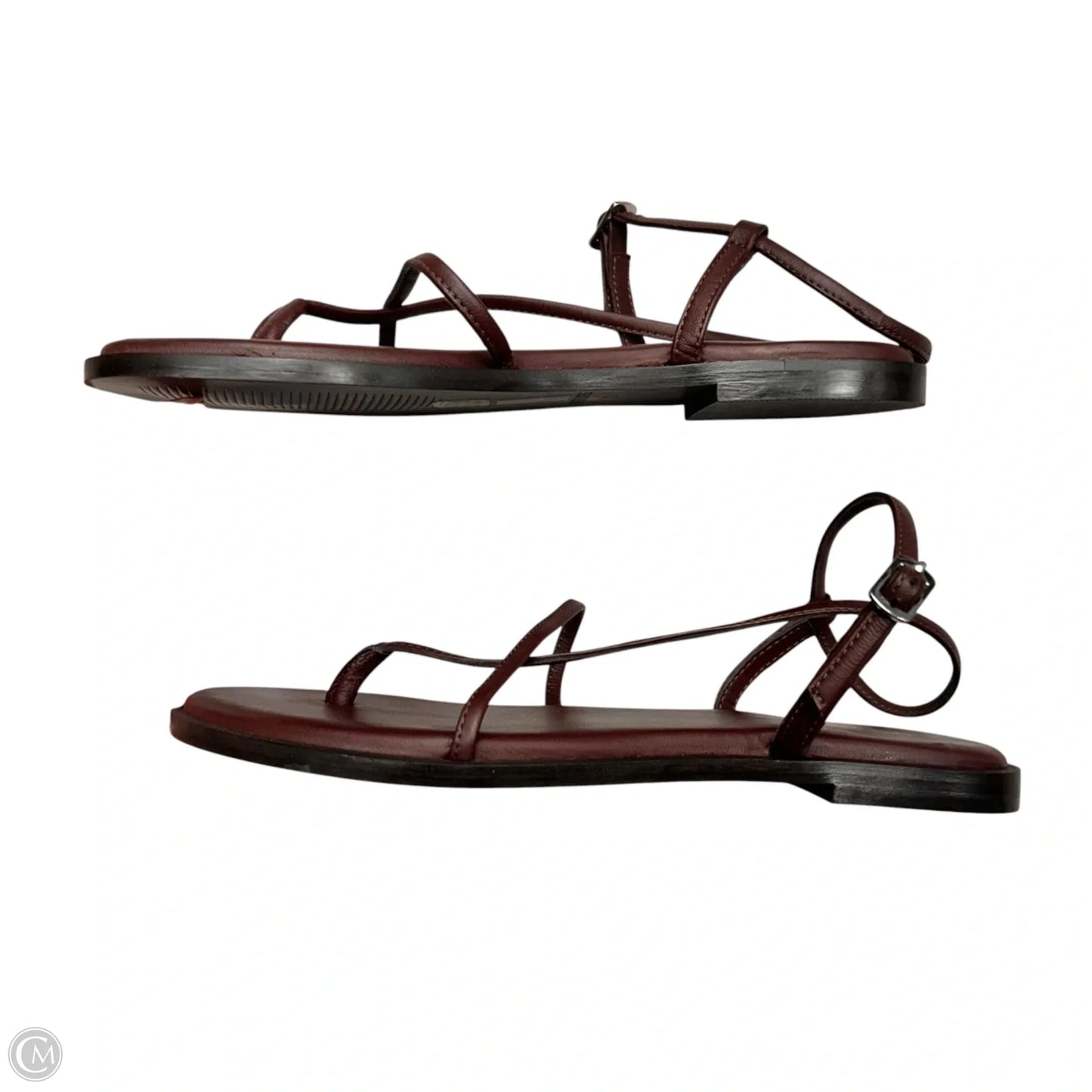 Sandals Flats By Free People In Maroon, Size: 7