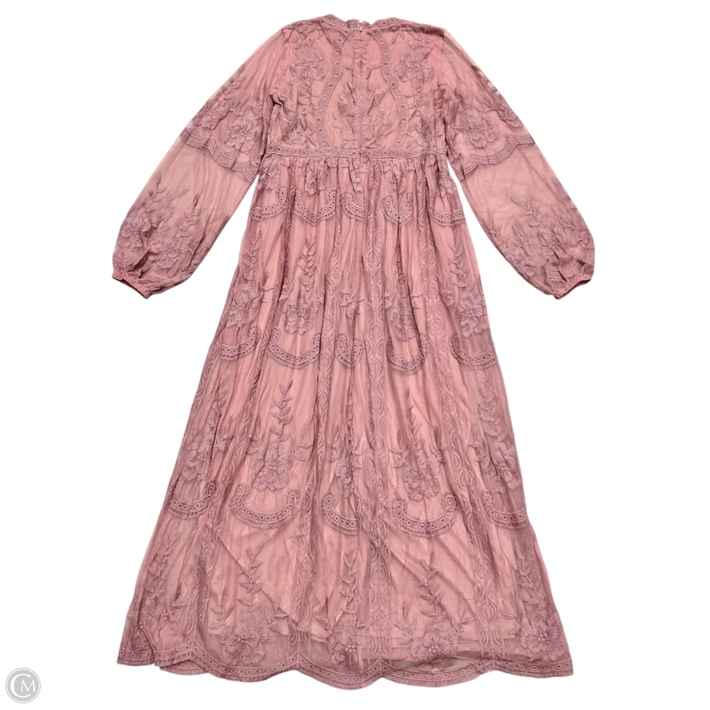 Dress Casual Maxi By Vanilla Bay In Mauve, Size: Xl