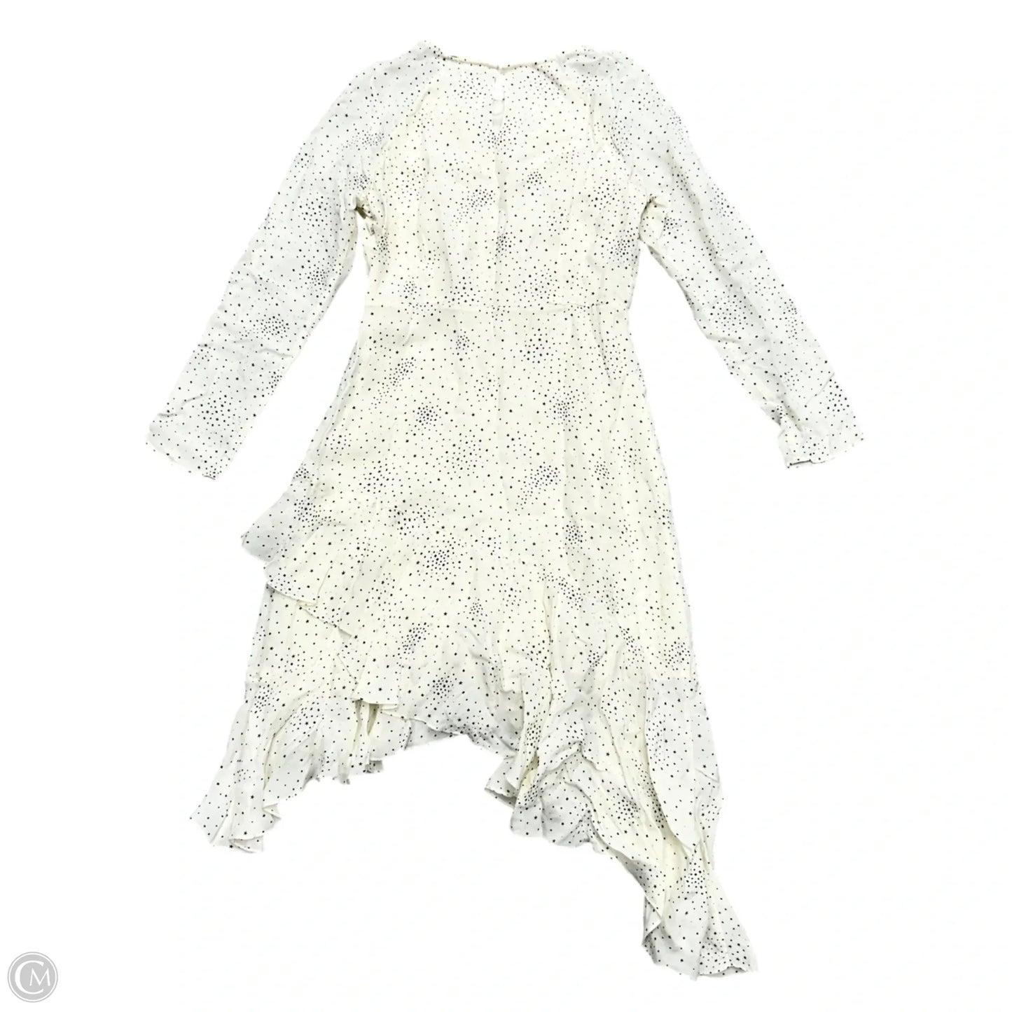 Dress Party Short By Maje In Black & Cream, Size: S