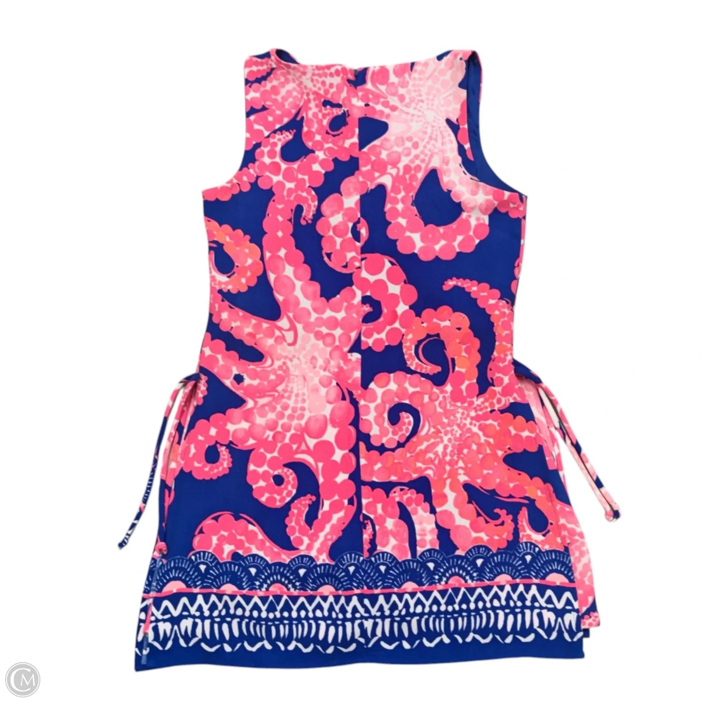 Dress Designer By Lilly Pulitzer In Blue & Pink, Size: Xs