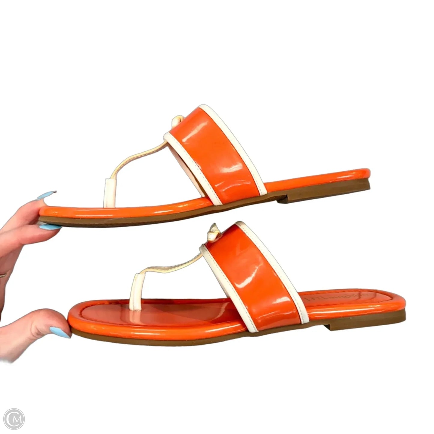 Sandals Flats By J Mclaughlin In Orange, Size: 6