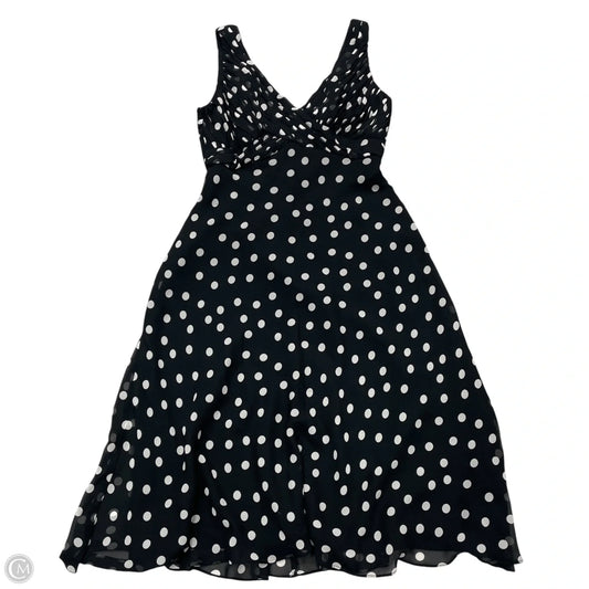 Dress Party Long By Adrianna Papell In Black & White, Size: S