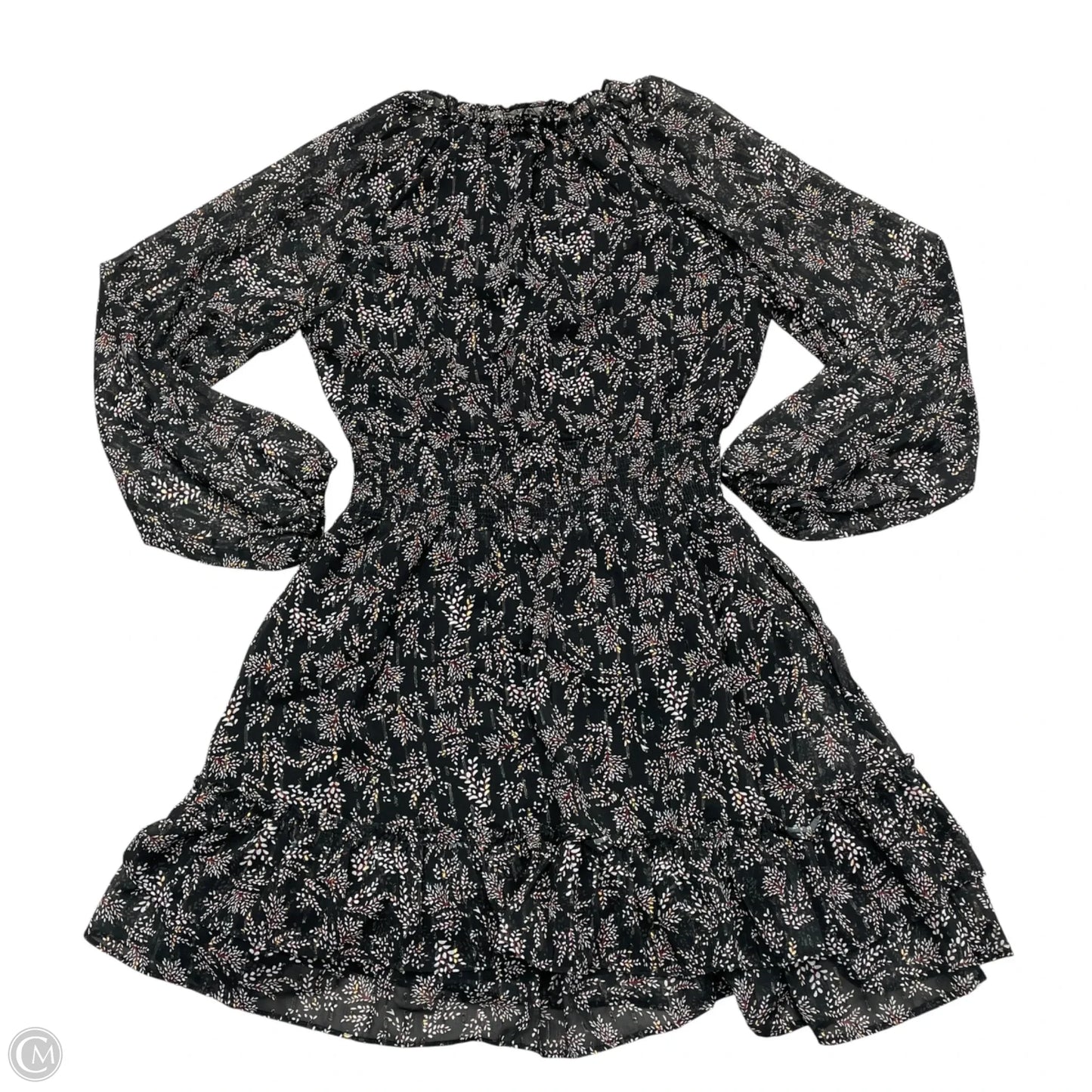 Dress Casual Short By Aqua In Black & Brown, Size: M